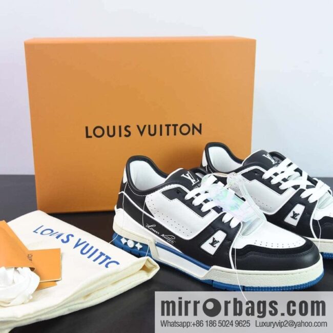 Donkey Replica Luxury Handbag LV Trainer Top Version Trainer sneakers