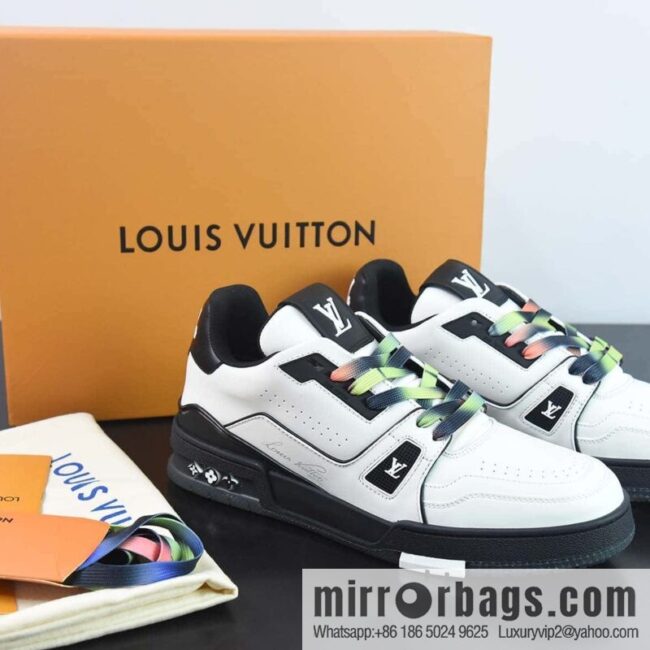 Donkey Replica Luxury Handbag LV Trainer Top Version Trainer sneakers