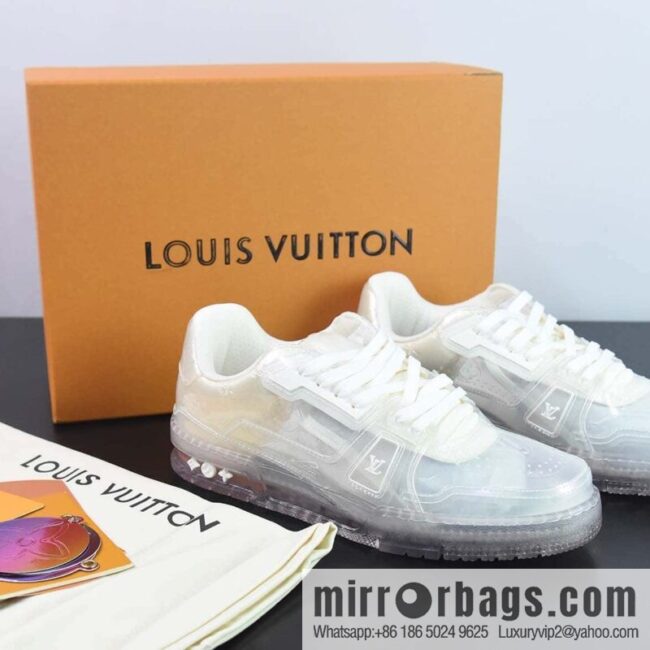 Donkey Replica Luxury Handbag LV Trainer Top Version Trainer sneakers