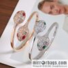 Bulgari BVLGARI latest series SERPENTI bracelet double snake head bracelet