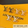 Louis Vuitton Louis Vuitton LV ICONIC enamel, letter, stud earrings