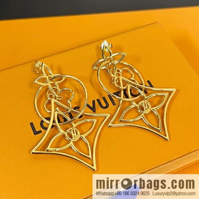 Louis Vuitton Louis Vuitton LV TWIGGY Floral Earrings