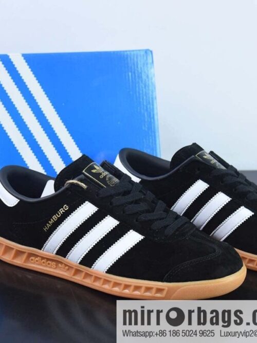 wsxc1691074203555_4-800x800qjdwk2ynzk0189732_20250708232520.jpg Adi AD Originals State Series IL Status Series Classic Vintage Dexun Style Casual Sports Board Shoes \"Suede Black and White Raw Rubber S76696\"