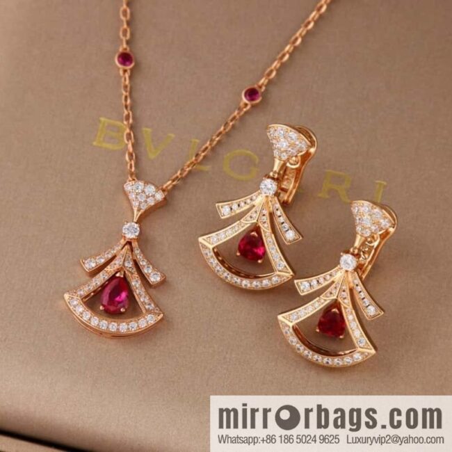 wsxc1691245727265_4-800x8000rcqiebjsmk153715_20250705103942.jpg BVLGARI DIVAS\'DREAM Ruby fan necklace, stud earrings and earrings