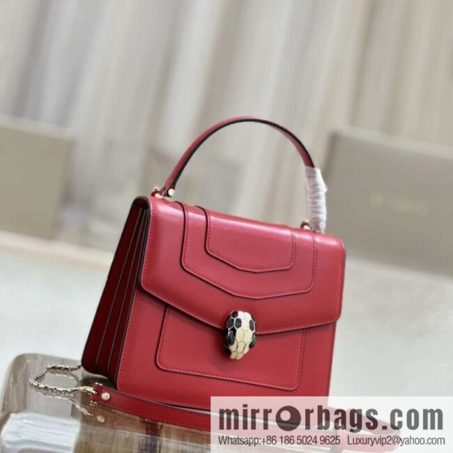 [Bvlgari] Bulgari counter hot-selling Serpenti Forever wrist organ bag model number: 38329