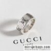 New Gucci Double G Skull Ring