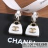 New ☑️ Chanel C2 double c acrylic bag 👜 stud earrings