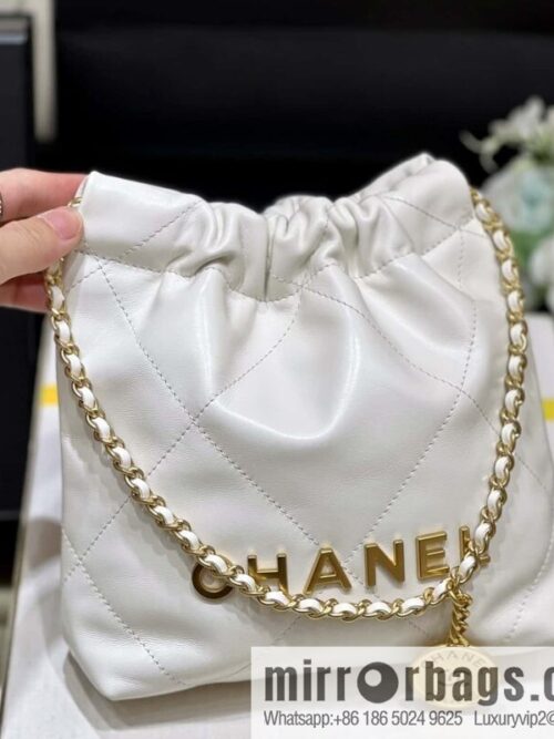 wsxc1691682619077_1-800x800p3miqgqivvf79341_20250719074447.jpg CHANEL 23S spring and summer series mini 22 bags AS3980 white