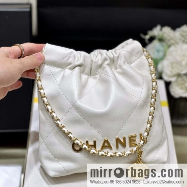 wsxc1691682619077_1-800x800p3miqgqivvf79341_20250719074447.jpg CHANEL 23S spring and summer series mini 22 bags AS3980 white