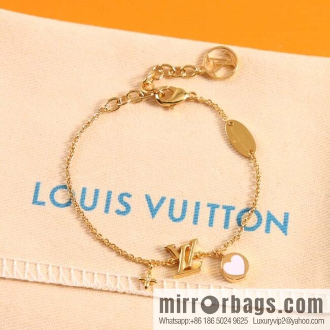 wsxc1691765464650_3-800x8001fonknb4mdq153322_20250705102733.jpg Louis Vuitton Louis Vuitton Qixi Festival limited LV pink peach heart love necklace, bracelet