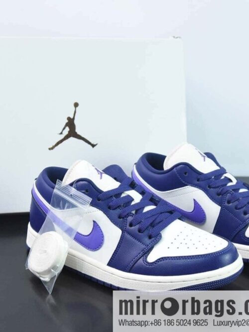 wsxc1691850853893_4-800x8004jyjm55qrz3186324_20250708214141.jpg NK Air Jordan 1 Low \"Sail Purple\" AJ1 Jordan Generation Low Top Classic Vintage Culture Leisure Sports Basketball Shoes \"Off White Dark Purple\" DC0774-502
