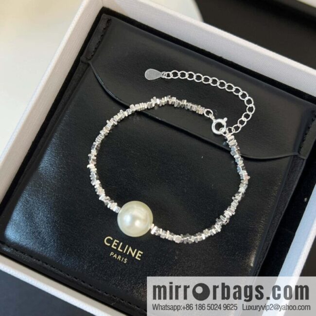 wsxc1692023557692_6-800x800xisqtdhnrer153310_20250705102708.jpg Celine new Internet celebrity explosion minimalist broken silver pearl bracelet, necklace
