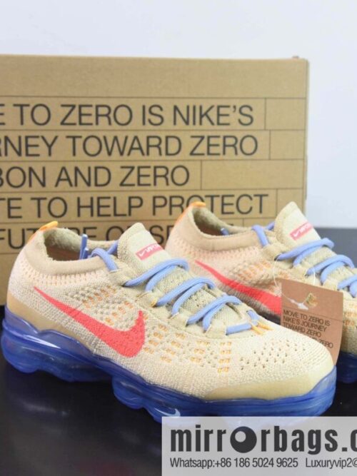 wsxc1692023653774_4-scaled-800x8004vfn3jh5e0c185754_20250708212529.jpg Nike Air Vapormax2023 FK full palm length air unit cushioning running shoes \"sesame yellow blue purple red hook\" item number: DV6840-200