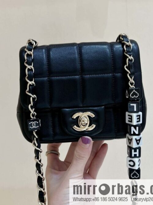wsxc1692029032750_0-800x800whqt2jkr02e76745_20250719071855.jpg CHANEL 23C dice chain strap fat AS3744 black