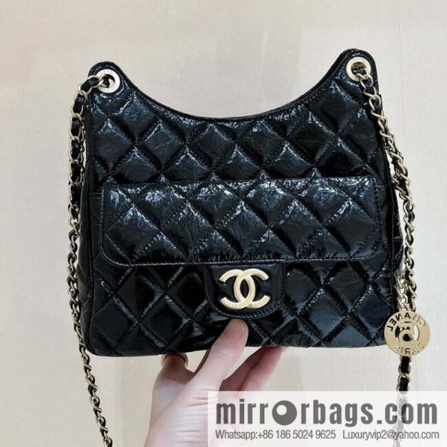 wsxc1692039272360_0-800x80050hx1wcvwvi75648_20250719071011.jpg CHANEL 23C early spring vacation new No. 5 gold coin tag hobo hippie bag AS3690