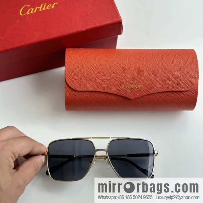 Cartier Cartier New Unisex Universal Sunglasses