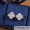 HARRY WINSTON HW Diamond Loop Earrings