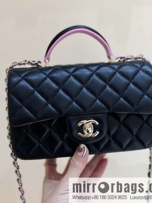 CHANEL classic cf mini handle AS2431