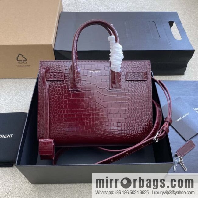 wsxc1692627396760_0-800x800luemvstiebh68411_20250719023534.jpg Saint Lauren Paris crocodile tote bag Model: 398710