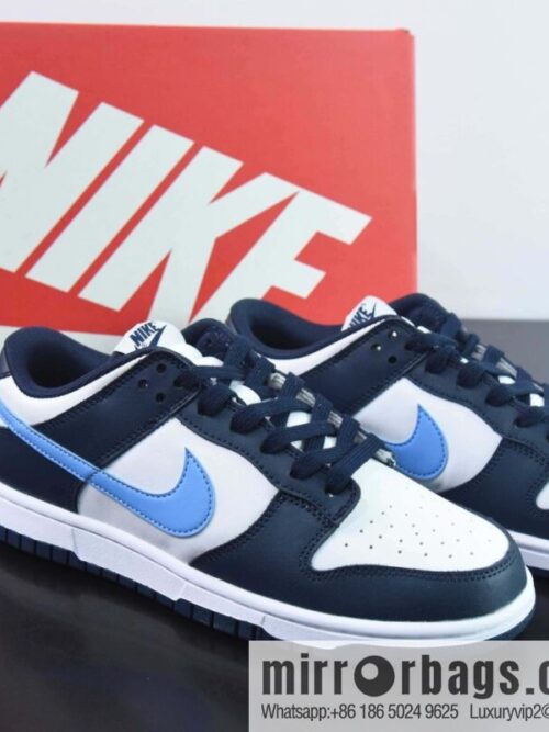 wsxc1692716294416_4-scaled-800x800c5ilxf0xbbf181777_20250708192630.jpg Nike SB Dunk Low \"Habibi\" black and white blue, dunk series Vintage low-top casual sports skateboard shoes. Item number: FN7800-400