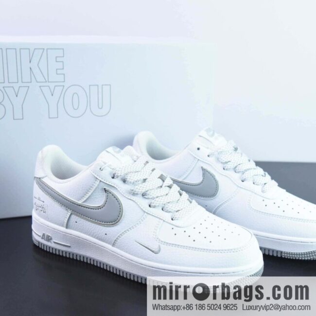 NK Air Force 1 Low Air Force One Low Help Versatile Leisure Sports Board Shoes, Stuart Joint Grey, Item Number: Official Item Number: CW2288 111