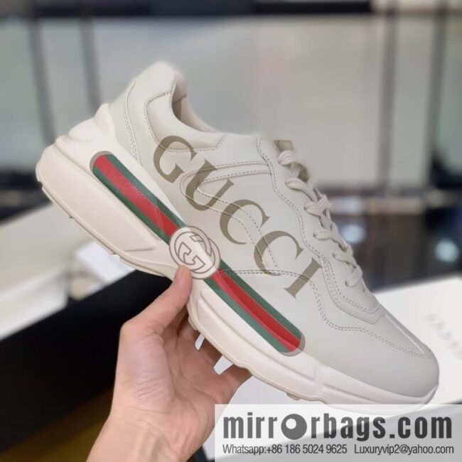 GUCCI Logo printed Vintage Unisex Vintage sneakers