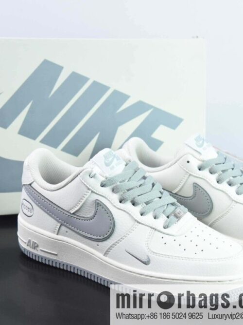 wsxc1692807277910_4-scaled-800x8000fmqasaqyxx181443_20250708191453.jpg Nike Air Force 1 AF1 Air Force One/Low Help, White Grey Embroidery Item Number: HP2369-003