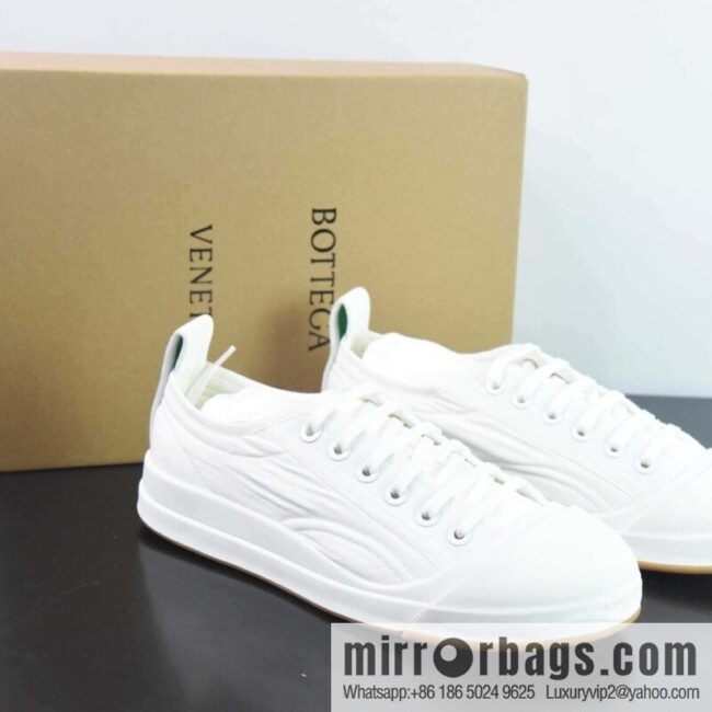Bottega Veneta 2023ss new round head shoes Bodie home BV latest IVULCAN series His & Hers casual sneakers