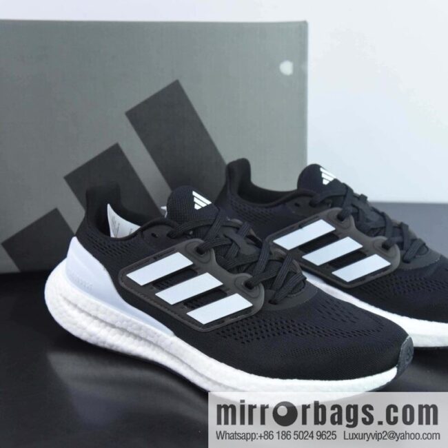 Ad Pureboost 22 Adi lightweight breathable popcorn casual running shoes, item number: IF4839