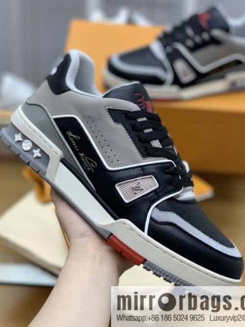 wsxc1693069484620_4-800x800ndbkf3xumdt177889_20250708172042.jpg LV embossed Li-faced calfskin Vuitton logo, men\'s casual sports running shoes