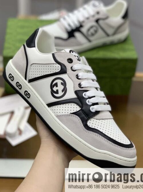 wsxc1693070094104_4-800x800kx2fuzbfldm177867_20250708171958.jpg GUCCI classic double G color matching leather men\'s casual shoes