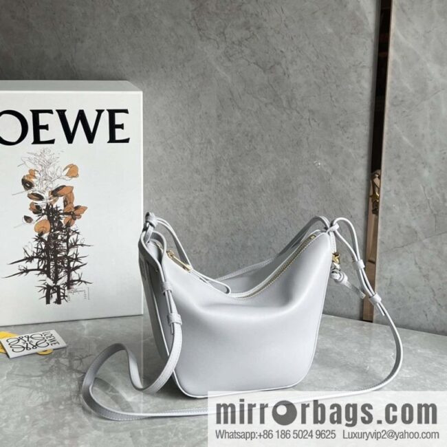 LOEWE new hammock armpit bag 0687 stone gray