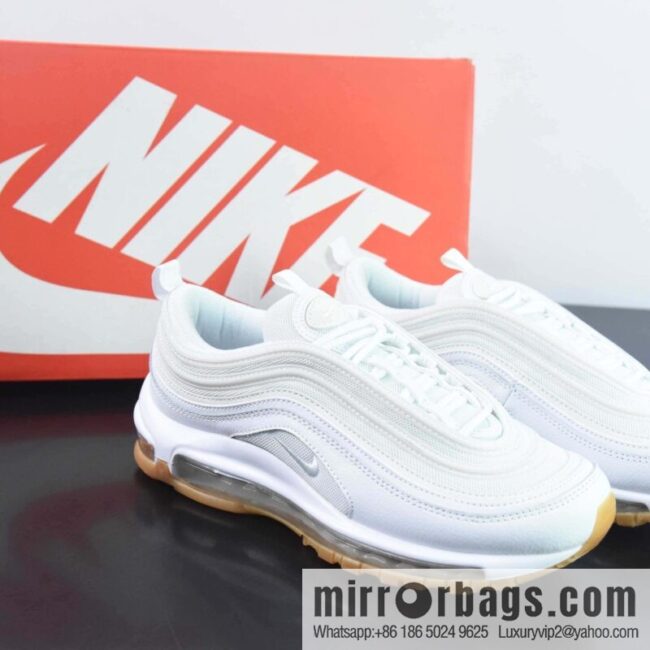 NK Air Max 97 OG bullet, haze blue smiley face, item number: DJ2740-100