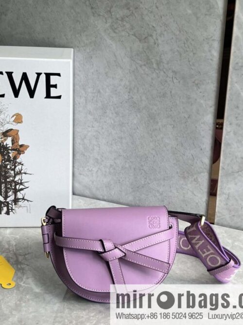 wsxc1693317035764_0-800x8000qmesgi3zci66230_20250719020819.jpg LOEWE letter wide shoulder strap saddle bag MiniGateDual handbag 0672 lavender purple