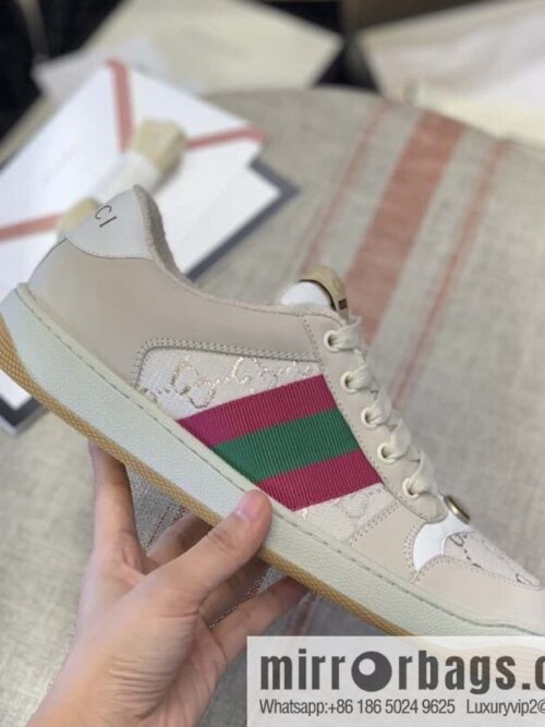 wsxc1693318209538_2-800x800v04hntdul5x177735_20250708171041.jpg GUCCI GG gold and silver silk thread pink and green webbing, women\'s sneakers