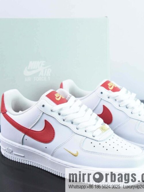 wsxc1693321153796_4-scaled-800x800alhnml0ss4l175851_20250708155916.jpg Nike Air Force 1 Low Air Force One low-top versatile leisure sports shoes, white and red small gold hook, item number: CZ0270-104