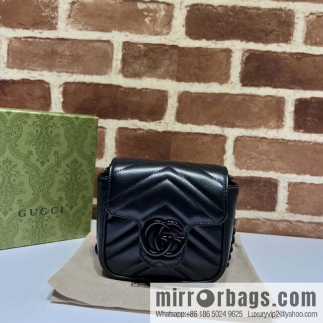 wsxc1693406475810_0-800x8002qukvk1bfif66172_20250719020742.jpg GUCCI Gucci GG Marmont Series Quilted Fanny Packs 739599