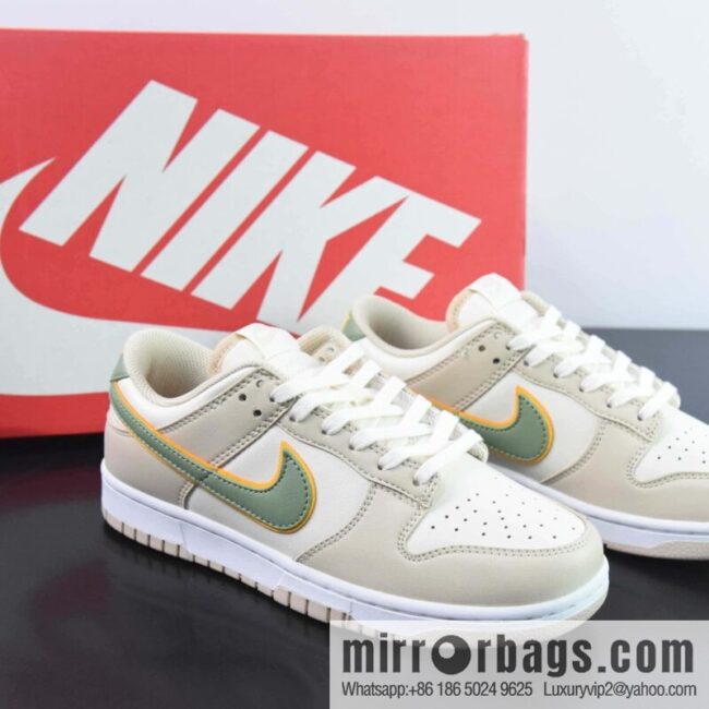 Nike SB Dunk Low Light Tan Yellow green, small fresh, item number: FQ6869 131