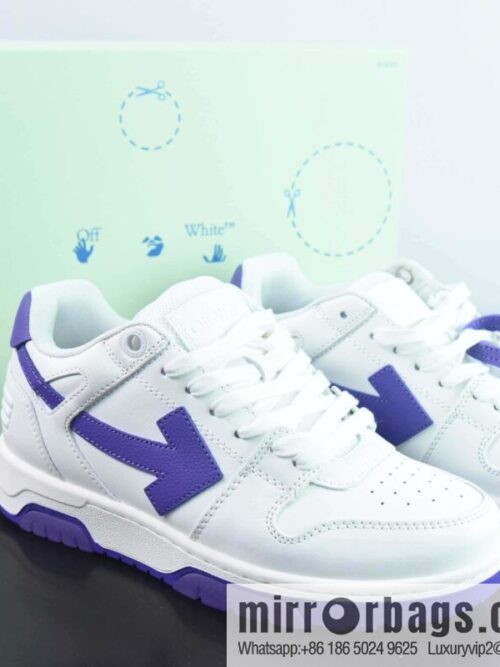 OFF-WHITE Out Of Office series low-top retro versatile casual sports shoes