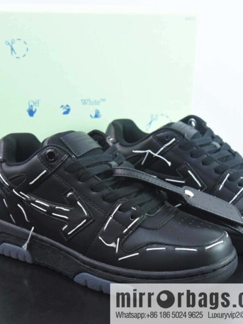 OFF-WHITE Out Of Office series low-top retro versatile casual sports shoes