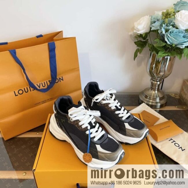 LV/Louis Vuitton 1 donkey brand series casual heightening sports shoes