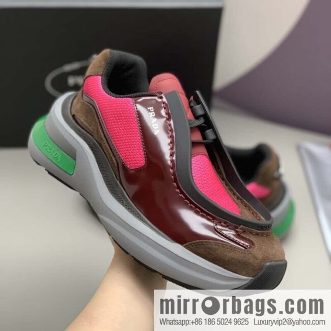 PRADA men\'s low-top new sports and leisure shoes