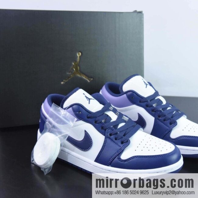 Air Jordan AJ1 Low Purple, Low Help, Item Number: 553558-515