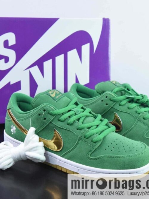 wsxc1694357588300_4-scaled-800x800oss3hycgn4v170747_20250705211245.jpg NK SB Dunk Low \"Shamrock\" Clover, low-top casual sneakers, item number: BQ6817-303