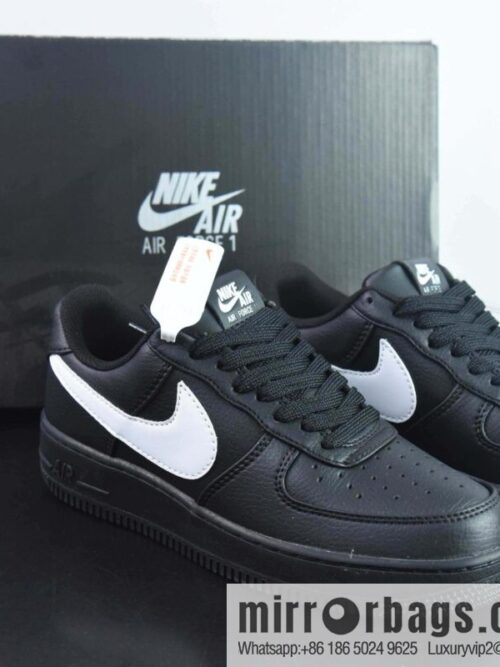 wsxc1694531756987_4-scaled-800x800iacqnhk0qqj170419_20250705205811.jpg Nike Air Force 1 \'07 Low \"Air Force One Series\" Leather White and Black Enlarged Hook \"CI9553-001