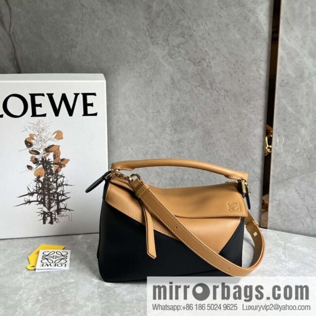 LOEWE Puzzle 24CM bag leather small geometric bag 0681
