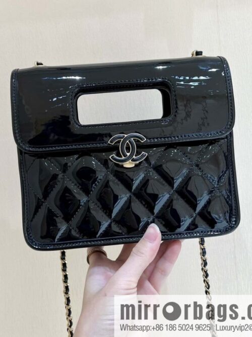 wsxc1694793045733_0-800x800q4jkxvk4pac57346_20250719001426.jpg CHANEL 23S spring and summer series patent leather envelope bag AS4025