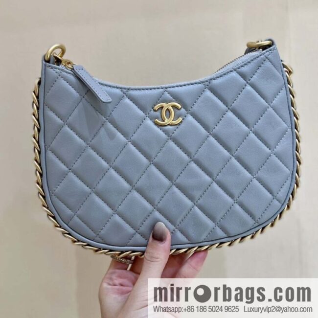 wsxc1695219675290_0-800x8000hldw233fze54870_20250718234352.jpg CHANEL 23B autumn and winter trailer series hobo armpit bag AS4378
