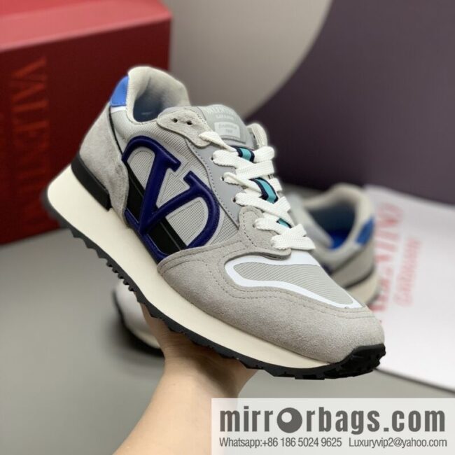 VALENTINO Valentino, logo design, low-top casual sneakers for couples