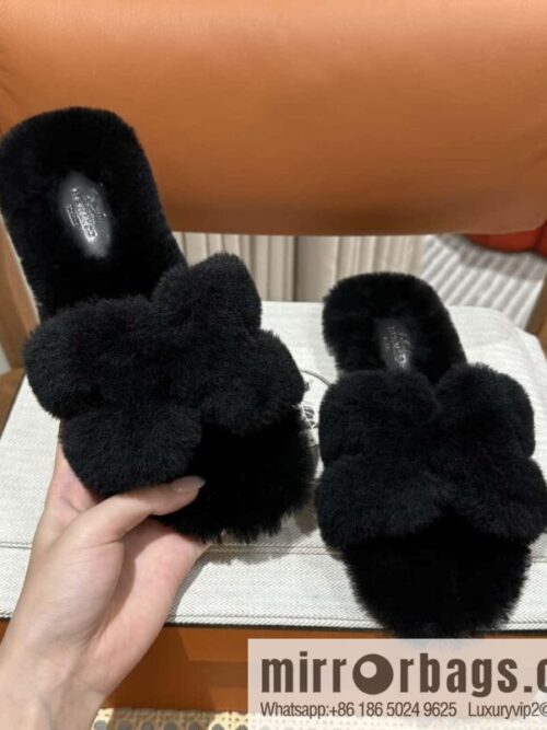 wsxc1696086068380_8-800x800tmuj4gukqdl166348_20250705185614.jpg Hermès Mink Fur Slippers, Black
